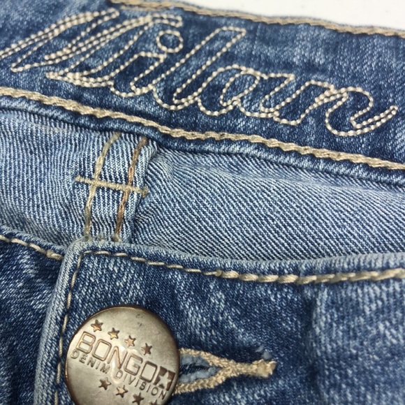 VINTAGE BONGO MILAN FLARE JEANS 11/31x33” 😎 - Picture 2 of 15